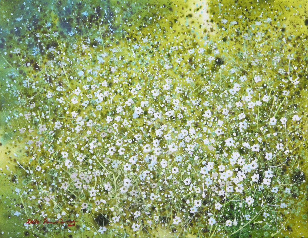 김미록_BLOOMING_45.5x37.9 cm_watercolor on paper