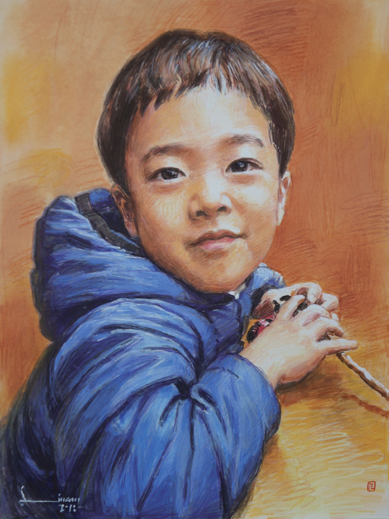 이일남 Lee, Il-Nam  하주니 40×30cm, 혼합재료